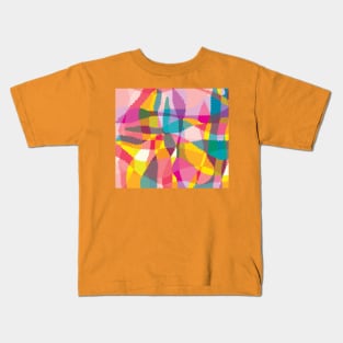 Plaid Drips 3 Kids T-Shirt
